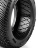 AKA AKA14139QRW 1/8 Reverb Super Soft Long Wear F/R 4.0" Tires/Wheels White (2)
