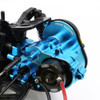 Yeah Racing TADT-013BU Aluminum Gearbox Blue for Tamiya DT-04 DT-03 DT-02