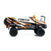 HobbyPlus DKR-4 FORTIS 1/18 4WD Rally Raid Truck RTR Brushed / White w/ Battery / Charger