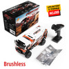 HobbyPlus DKR-4 FORTIS 1/18 4WD Rally Raid Truck RTR Brushless White w/ Battery / Charger