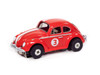 Auto World Thunderjet 1966 Volkswagen Beetle Red HO Scale Slot Car