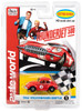 Auto World Thunderjet 1966 Volkswagen Beetle Red HO Scale Slot Car