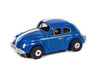 Auto World Thunderjet 1966 Volkswagen Beetle Blue HO Scale Slot Car