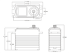 SRT BH125W HV Brushless Servo for 1/5 Nitro Touring & Buggy