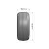 Louise R/C LNHA561 1/10 Drift Changeable 14 Spoke Matte Silver Wheels (4Pcs)