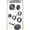Louise R/C LNHA564T 1/10 Drift Tires w/ 14 Spoke Gloss White Wheels (4Pcs)