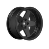 Louise R/C LNHA565T 1/10 Drift Tires w/ 5 Spoke Gloss Black Wheels (4Pcs)