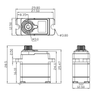 SRT T06 HV Digital Waterproof Servo for 1/10 Crawler