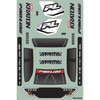 Pro-Line PRO369314 1/16 Pre-Cut/Painted Brute Truck Body Matte Black for Mini Kraton