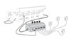 Woodland Scenics JS6962 Sound System Just Plug Stereo Splitter