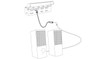Woodland Scenics JS6978 Sound System Just Plug Stereo Plug Extension Cable