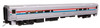 Walthers 910-31056 85' Horizon Cafe/Club Food Service Car RTR Amtrak #53007 Phase III HO Scale