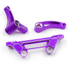 Yeah Racing RDRX-001PP Aluminum Bearing Steering Set Purple for Reve D RDX