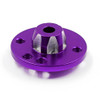 Yeah Racing RDRX-004PP Aluminum Spur Gear Mount Purple for Reve D RDX