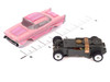 Auto World Thunderjet 1957 Chevrolet Bel Air Lowrider Version B Pink HO Slot Car