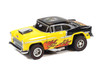 Auto World Xtraction 1955 Chevy Bel Air Rat Fink Version A Orange HO Scale Slot Car