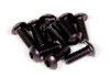 Axial AXA114 M3x8mm Hex Socket Button Head Black (10) EXO / AX10