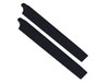 Fusuno Blade 130 X Extreme Stiff XS Engineering Plastic Neon Main Blade 135 mm Black