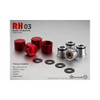 Gmade GM70131 1.9 RH03 wheel hubs Red (4)