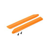 Blade BLH3716OR 130 X Hi-Performance Main Rotor Blade Set, Orange
