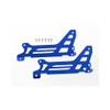 Traxxas 6328 Main Frame / Side Plate / Outer Anodized Aluminum Blue DR-1 (2)