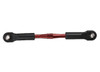 Traxxas 3738 Aluminum Turnbuckle Red Assembled 49mm