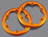 Axial AX08132 2.2 VWS Machined Beadlock Ring Orange (2) Wraith