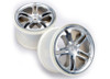 Traxxas 5172 3.8" SS Split Spoke Wheels Satin (2) E-Revo Revo T/E-Maxx Summit