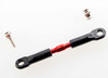 Traxxas 3737 Alum Turnbuckle Red Assmbld 39mm