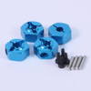 Yeah Racing WA-015BU 5mm Blue Aluminum Wheel Washer Set 1/10 Touring Cars