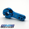 Go Nitro Hobbies 23T 2 Hole Alum. Heavy Duty Servo Arm Blue JR / Airtronics / KO