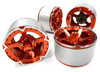 Integy Aluminum 2.2 S5 Spoke Beadlock Wheel Off-Road (4) C26182RED