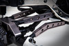 Gmade GM30028 GS01 Machined M3 78mm Bent Lower Link (2) (Titanium Grey) : Komodo