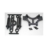 RPM 80162 Shock Tower/Adjustable Mount Black T-Maxx & E-Maxx