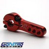 Go Nitro Hobbies 23T 3 Hole Alum. Heavy Duty Servo Arm Red JR / Airtronics / KO