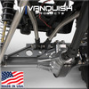 Vanquish VPS06994 Rear Grey Anodized Currie Truss / Link Mounts Axial Wraith