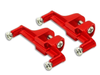 RAKON HELI Blade 130X CNC AL Tail Servo Mount Set Red