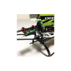 RAKON HELI Blade 130X CNC AL Tail Servo Mount Set Red
