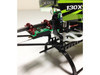 RAKON HELI Blade 130X CNC AL Tail Servo Mount Set Red