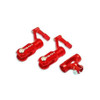 Rakon Heli 130X001-R CNC Aluminum DFC Head Set Red Blade 130X