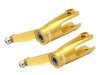 Rakon Heli 300X030-Y CNC Aluminum Main Blade Grip Set Gold Blade 300X