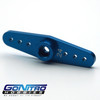 Go Nitro Hobbies 24T Aluminum 2 Way Servo Arm Blue Hitec