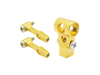 Rakon Heli nCPX003-Y CNC Aluminum DFC Center Hub Set Gold Nano CPX / nCPX