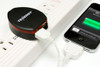 Tenergy World Travel Universal Power Adapter with Dual Port USB AC Charger