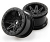 Axial AX08135 2.2 Raceline Renegade Wheels 41mm Wide Black (2) Wraith / AX10