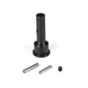 Losi LOSB3224 F/R Stub Axle & Pins (1) 1/5 4WD 5IVE-T