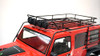 Yeah Racing YA-0561 Metal Roll Cage w /Luggage Tray & White Led Light : Jeep Wrangler Body