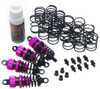 Yeah Racing DSG-0055PK Shock-Gear 55mm Damper Shock (4) for 1/10 RC Touring Car Pink