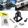 Yeah Racing YA-0457BK Steel Spare Tire Carrier Black For RC 1/10 Crawler