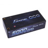 Gens Ace 2S 5000mAh 7.4V 60C 2S2P Hardcase Lipo Battery Shorty w/ Deans Plug End